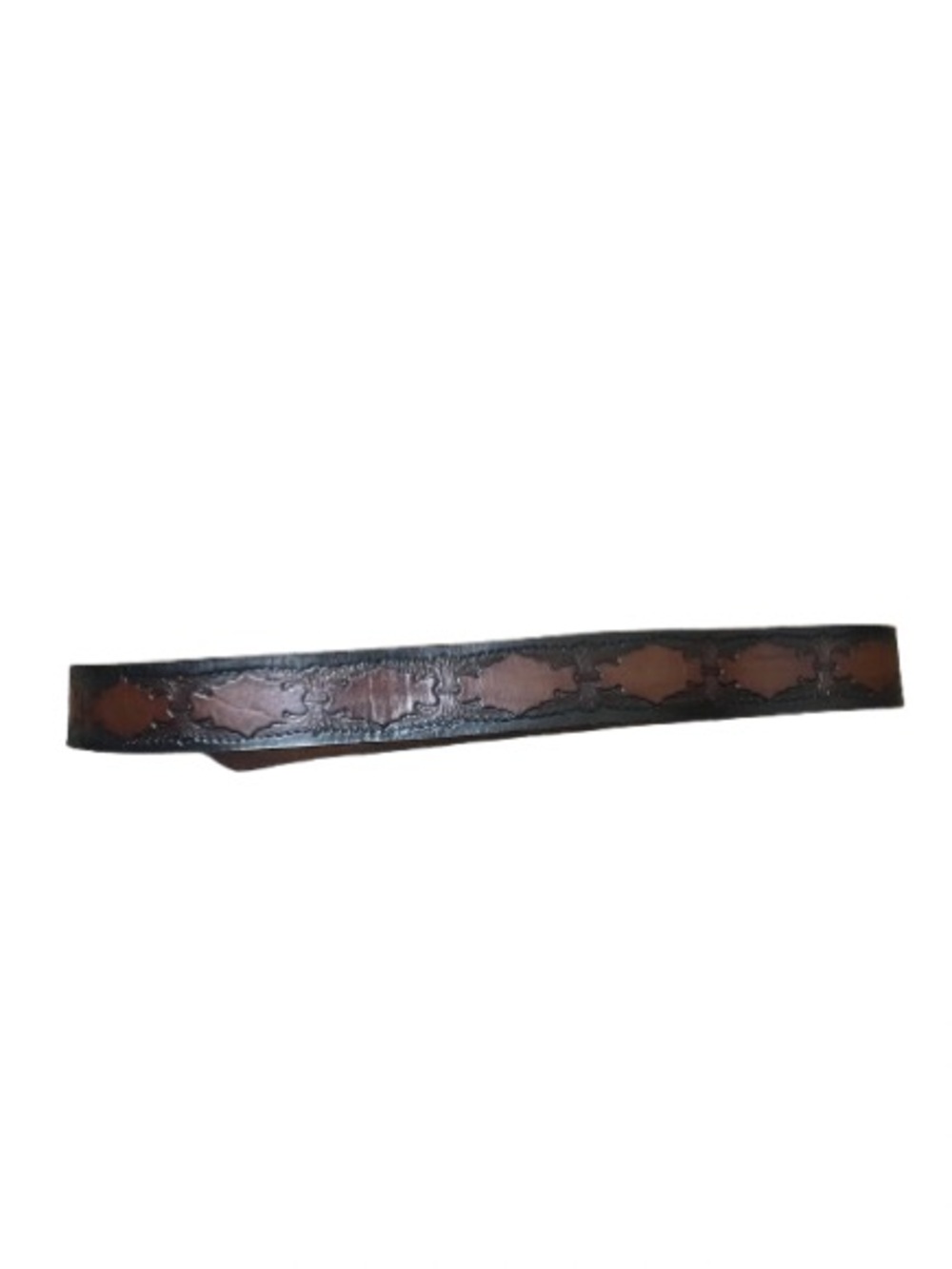 Vintage Pendleton Harding Leather Belt - Picture 3 of 5